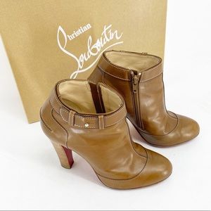 CHRISTIAN LOUBOUTIN Et Dun Plato Ankle Boots